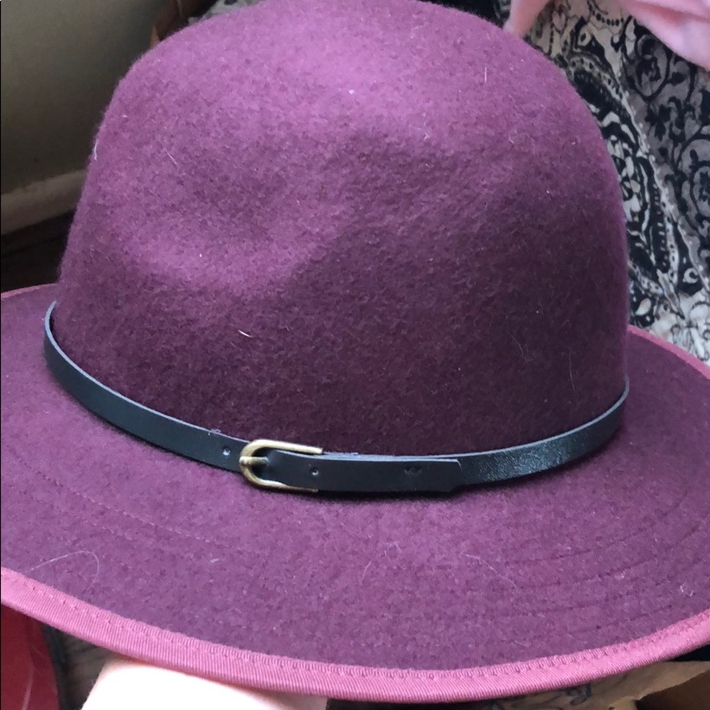 Purple hat